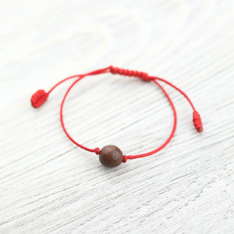 Women’s custom bracelet-Red String Bodhi Bracelet