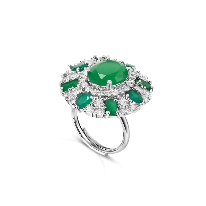 Women’s luxury gemstone ring-Nipura Isle of Blessed