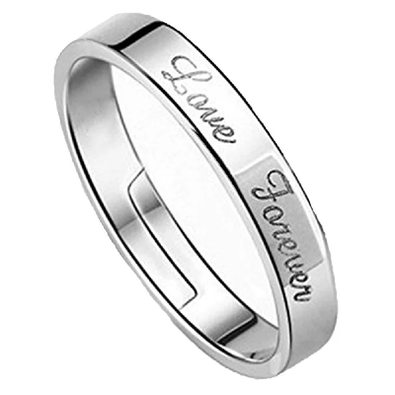 Women’s bold statement ring-Mahi Love Forever Band Finger Ring