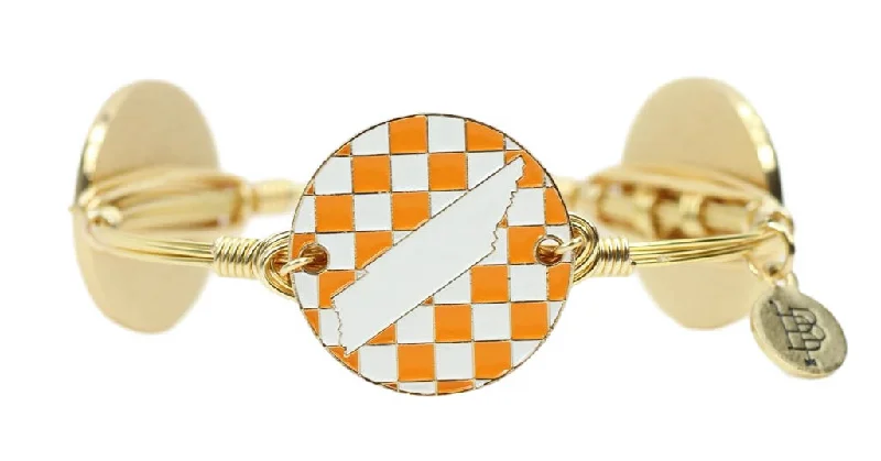 Women’s simple bracelet-The State Pride Bangle Bracelet - Tennessee