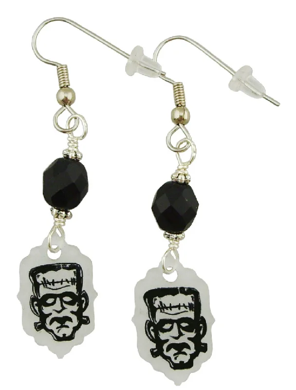 Women’s multi-colored earrings-Frankenstein Earrings