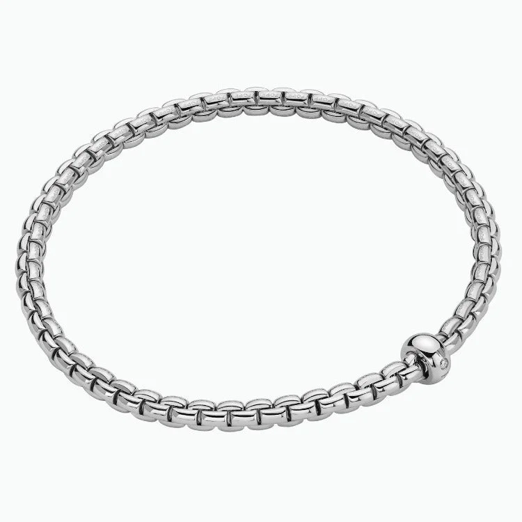 Women’s silver cuff bracelet-EKA Bracelet - 730 BBR