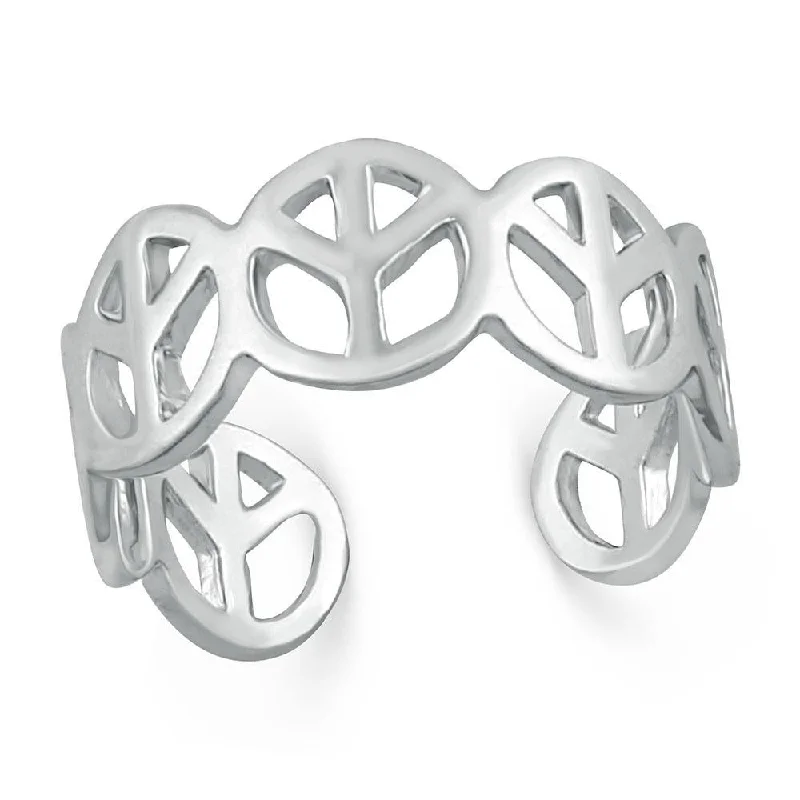 Women’s mixed metal ring-Mahi Exclusive Adjustable Finger Ring