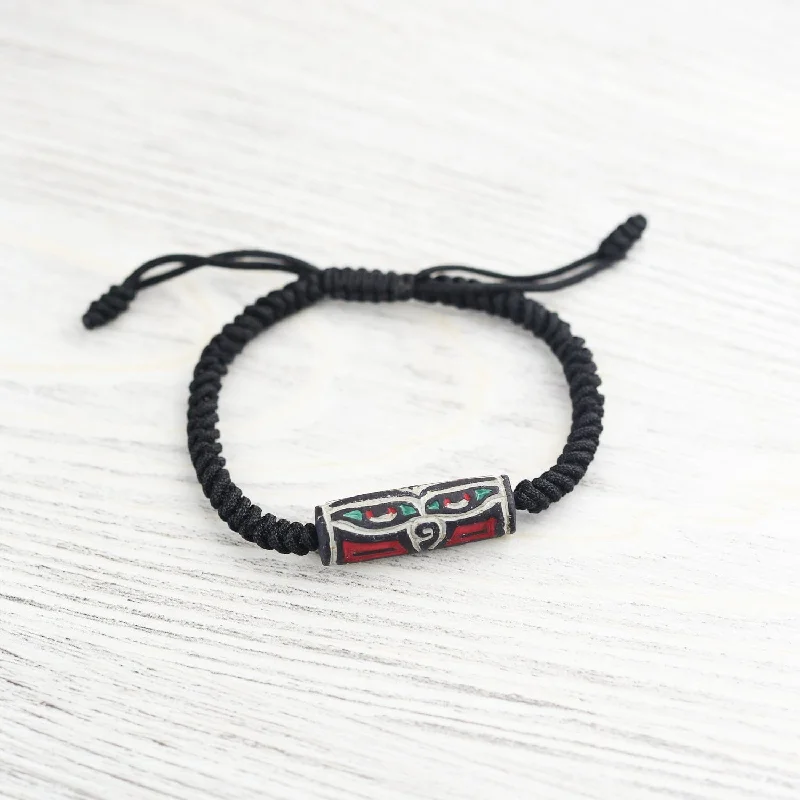 Women’s statement cuff bracelet-Nepal Trekkers Bracelet