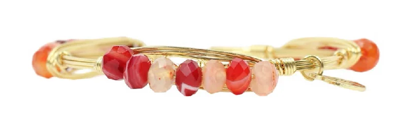 Women’s tennis bangle-The Calvin Bangle Bracelet