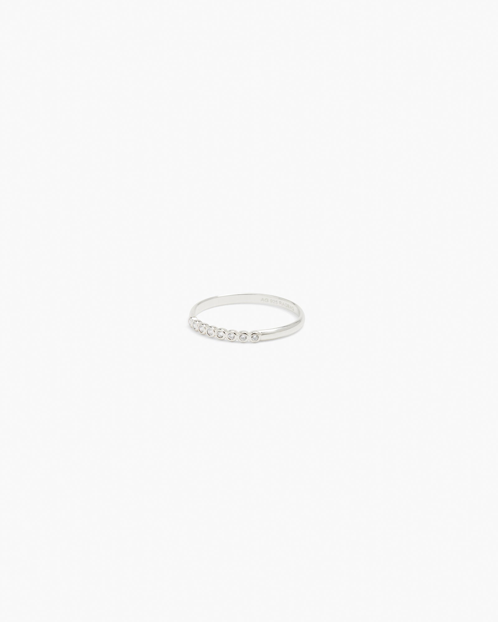 Women’s wedding ring with diamonds-Odile Mini Ring