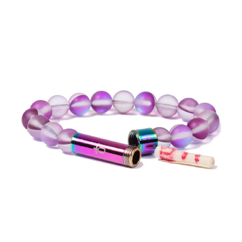 Women’s thick bangle-Kids Purple Magic Wish Bracelet