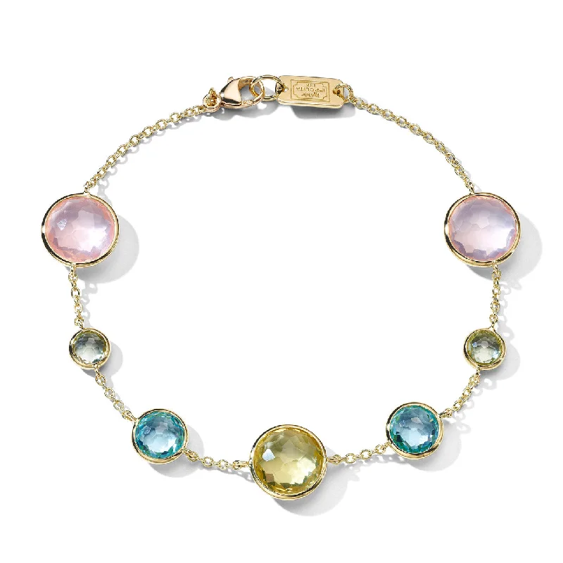 Women’s timeless bracelet-18k 7-Stone Sorbet Bracelet